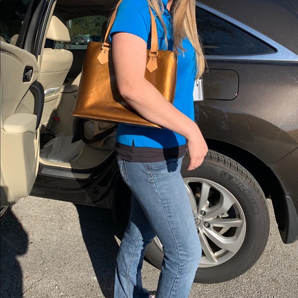 Louis Vuitton  Vintage Vernis Houston Tote bag - Picture 4 of 8